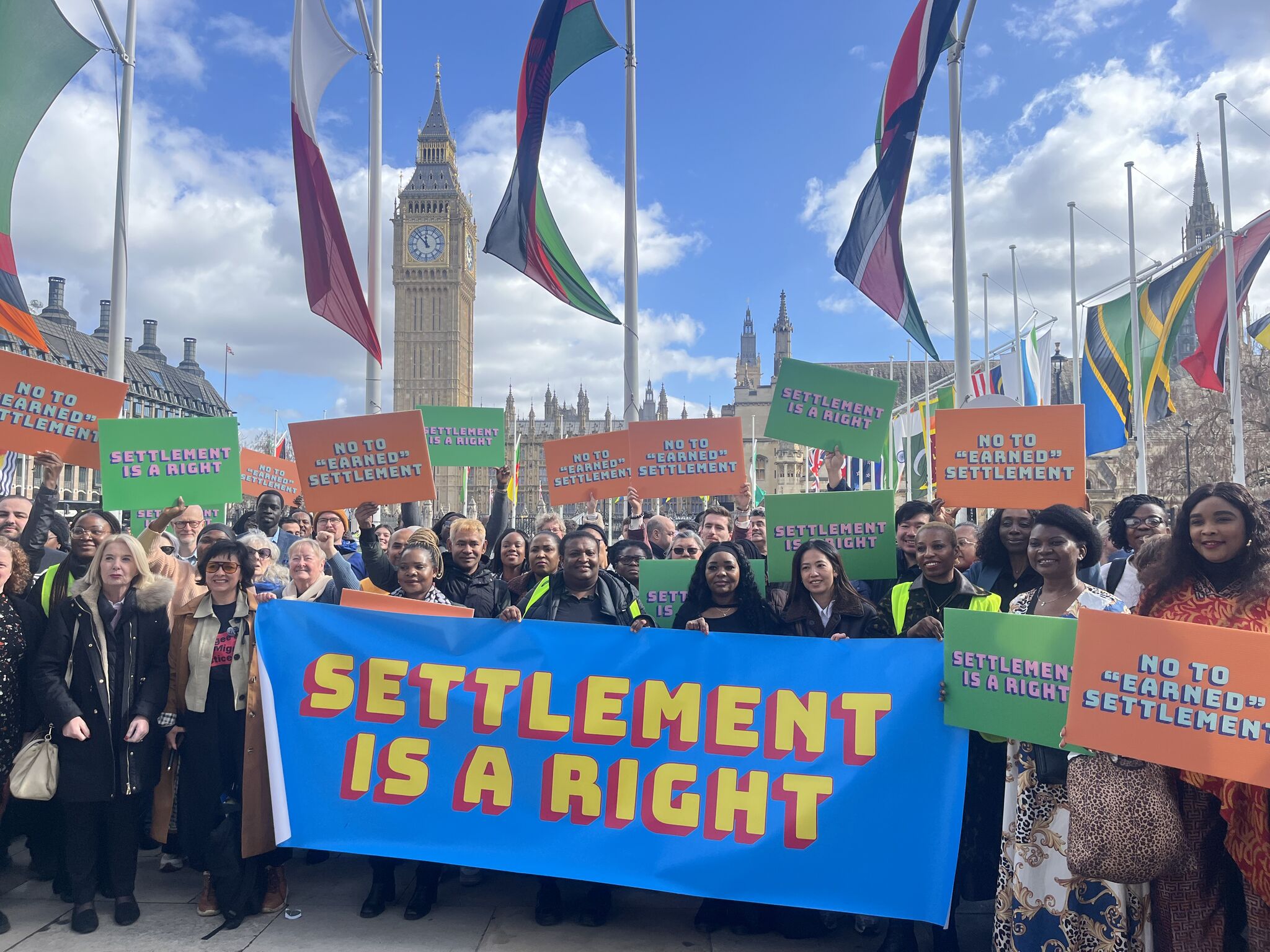 Mass Lobby On Settlement