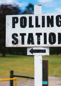 Polling Station Sign Election Watch Live Blog Thumbnail